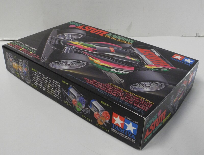 タミヤ レーサーミニ四駆NO.48 ゼロシャーシ スーパーアスチュートJr 
