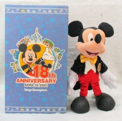 TOKYO DISNEY LAND 18th ANNIVERSARY APRIL 15 2001 ミッキーマウス/18th ANNIVERSARY APRIL 15 2001