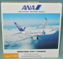 全日空商事 1/400OFFICIAL PRECISION MODELS JA10AN ANA BOEING 737-700ER"ANA BusinessJet" NH40031