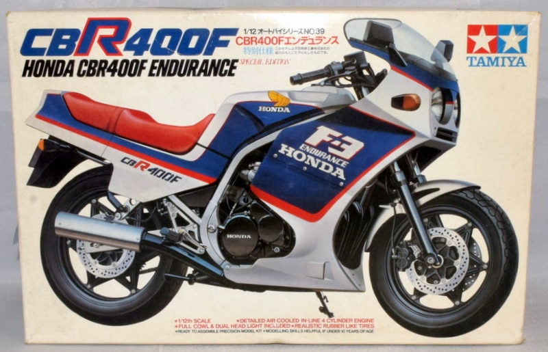 タミヤ 1/12オートバイシリーズ CBR400F エンデュランス 39