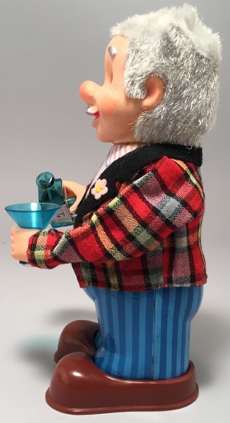米澤玩具 BLUSHING WILLY ブラッシングウィリー 電動ブリキ