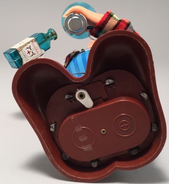 □Made in JAPAN□電池駆動□ブリキ BLUSHING WILLY