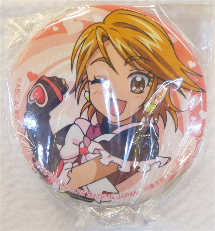 banpresto can badge 1 precure (pretty cure) all stars cure black