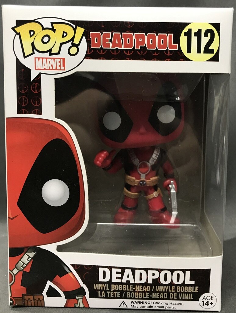  Funko POP Marvel: Deadpool Thumbs Up Action Figure