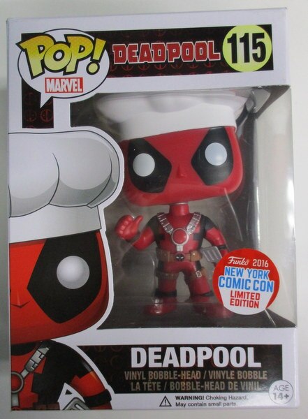 chef deadpool pop vinyl