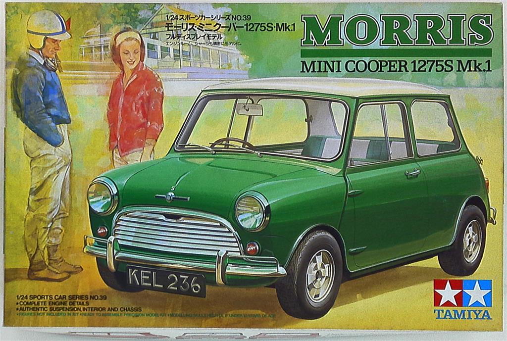 タミヤ 1/24スポーツカーシリーズ フルディスプレイモデル 【モーリスミニクーパー1275SMk1/MORIS MINI COOPER  1275SMk1】 | まんだらけ Mandarake