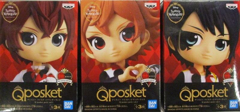 Bandai Spirits Q Posket Petit Vol 1 ディズニー ツイステッドワンダーランド 全3種セット Complete 3 Set まんだらけ Mandarake