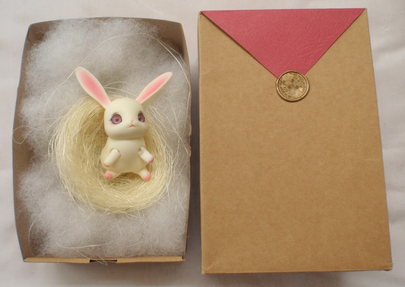 紙櫻組 sakura&paper 人形用ペット もちウサギ ruby | まんだらけ 