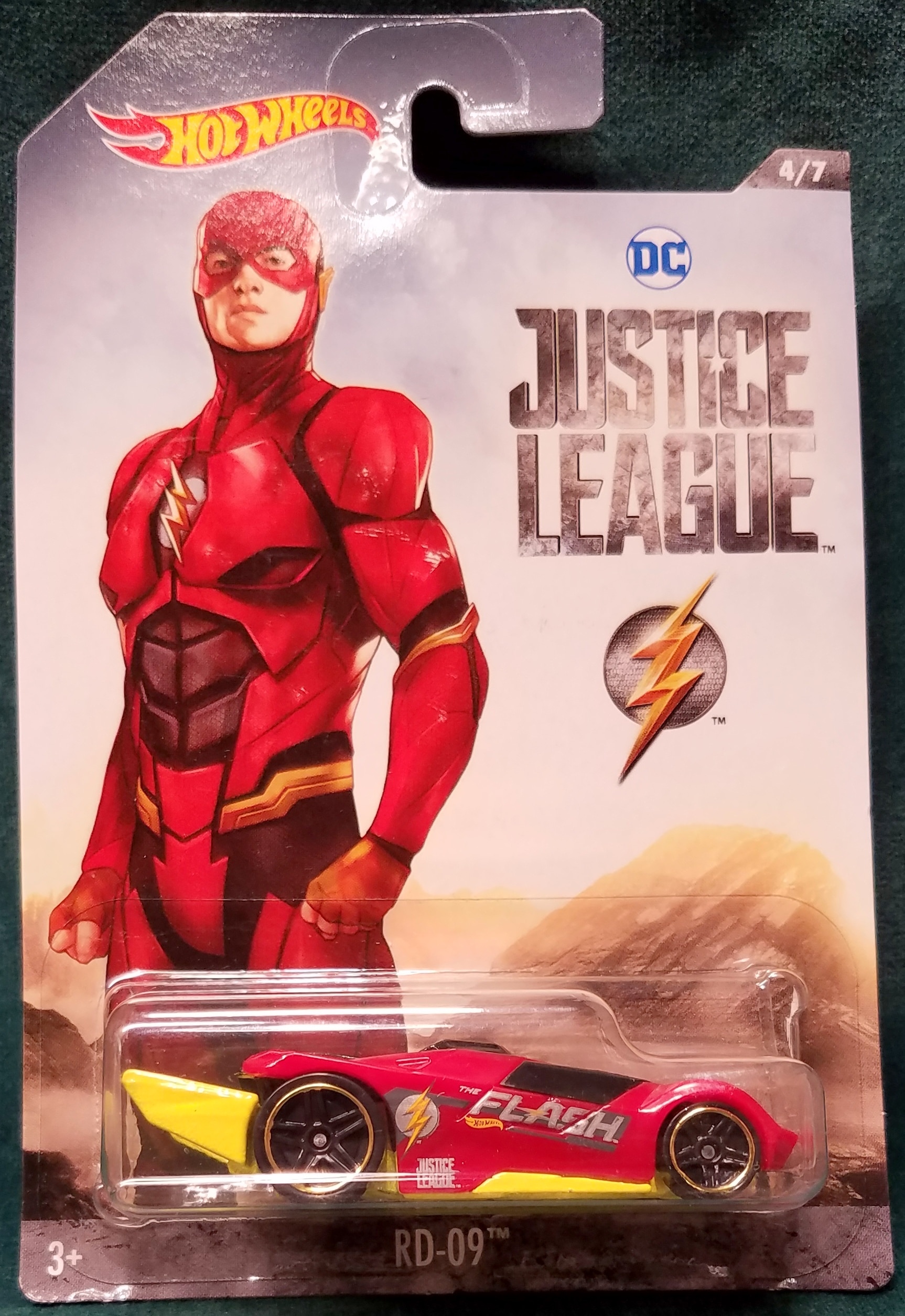 mattel justice league hotwheels rd-09