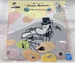 BANDAI SPIRITS 一番くじ ムーミン Sleepy Moment G賞 ハンドタオル 眠り タオルコレクション