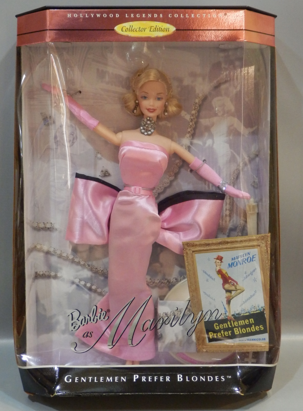 Marilyn monroe doll on sale pink dress