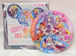 プリティストア限定 トゥインクル缶バッジ4 Foo! Go!プリンセス