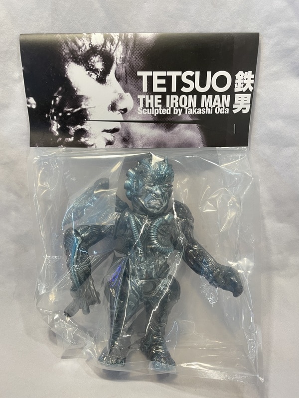 鉄男ソフビ（藍鉄Ver.）/フィギュア/TETSUO THE IRON MAN/ソフビ/UNBOX 