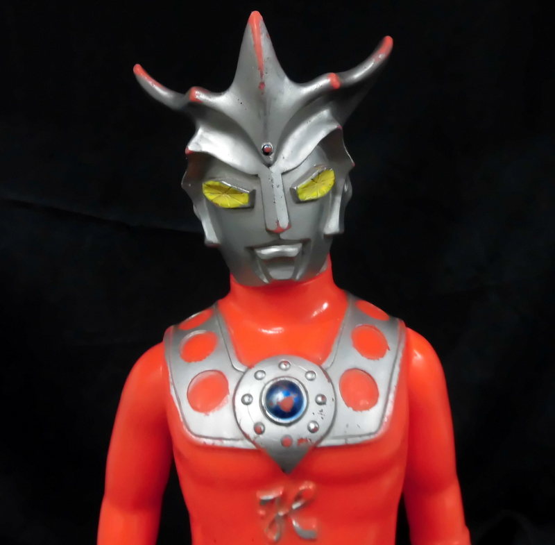 当時物　ポピー　グレートザウルス　ウルトラマンレオ ポピー グレートザウルス ウルトラマンレオ 315mm 赤成型/シルバー塗装