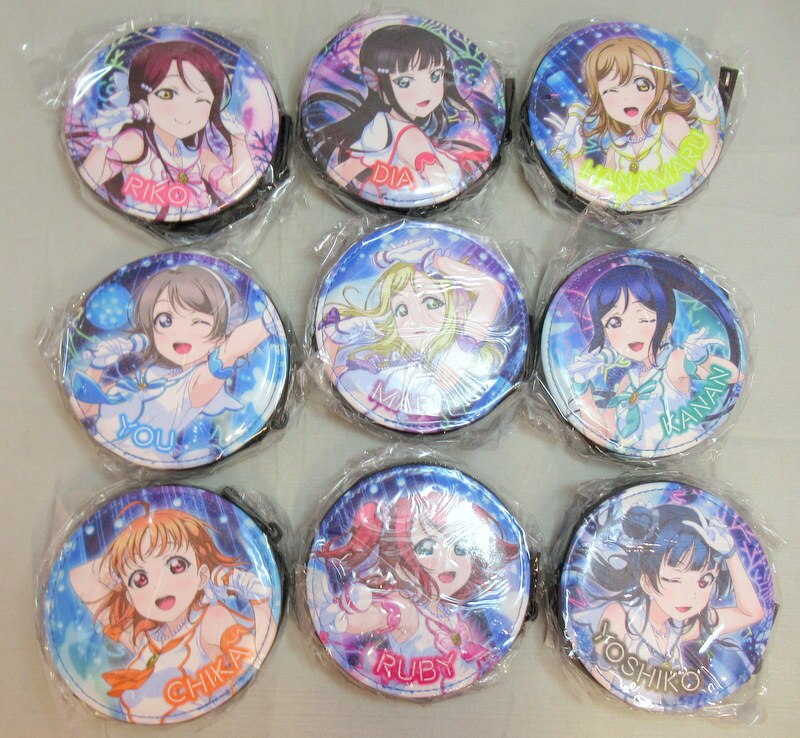 スクウェアエニックス 第2回スクフェスacオリジナルグッズキャンペーン ナインウェイブドルフィン B賞コインケース 全9種セット まんだらけ Mandarake