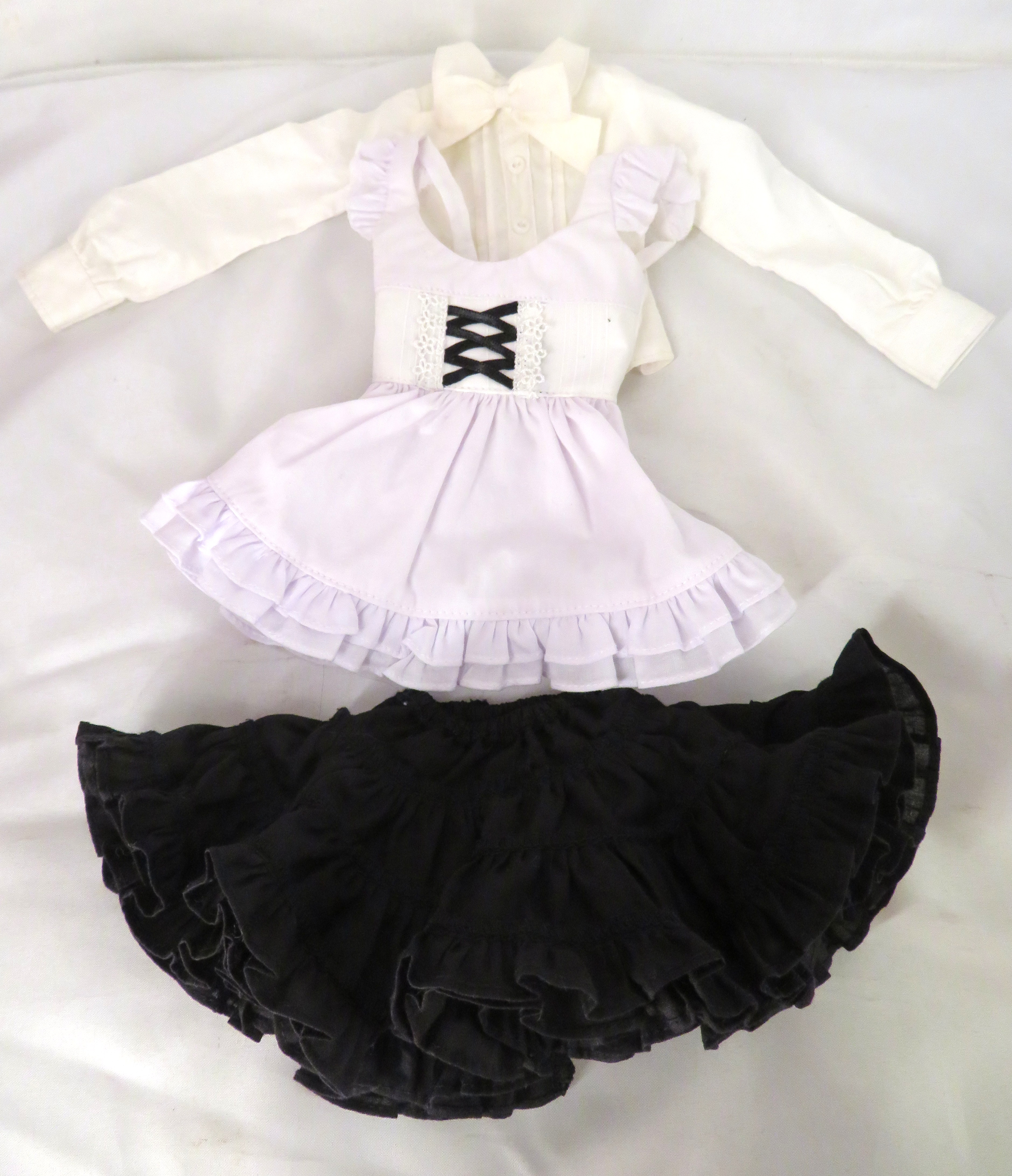 ドール用衣装 オビツ50サイズ メイドワンピースセット ブラウス スカート まんだらけ Mandarake