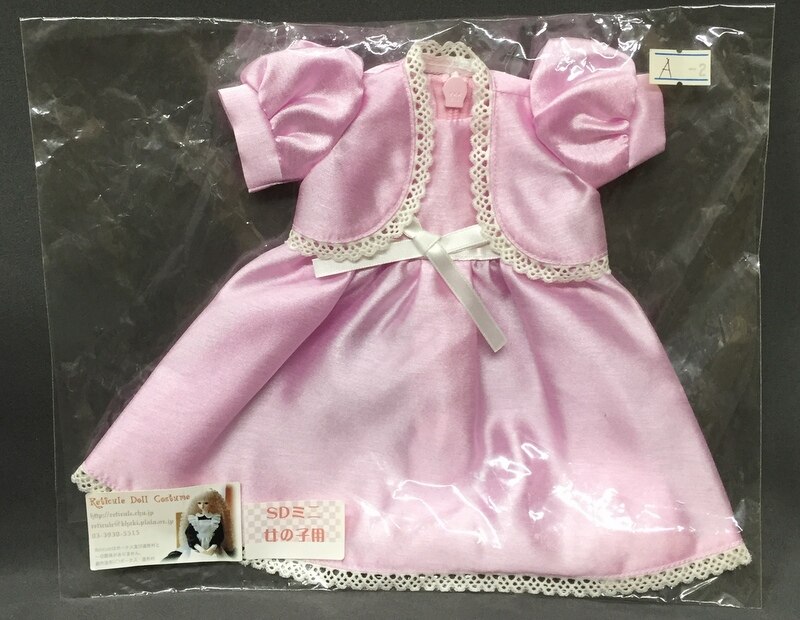 ドール衣装 40 50cmサイズ Msd オビツ50など サテン生地 半袖ワンピース まんだらけ Mandarake