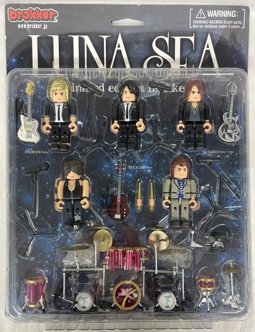 Limited editionフィギュアbrokkerブロッカーLUNA SEA