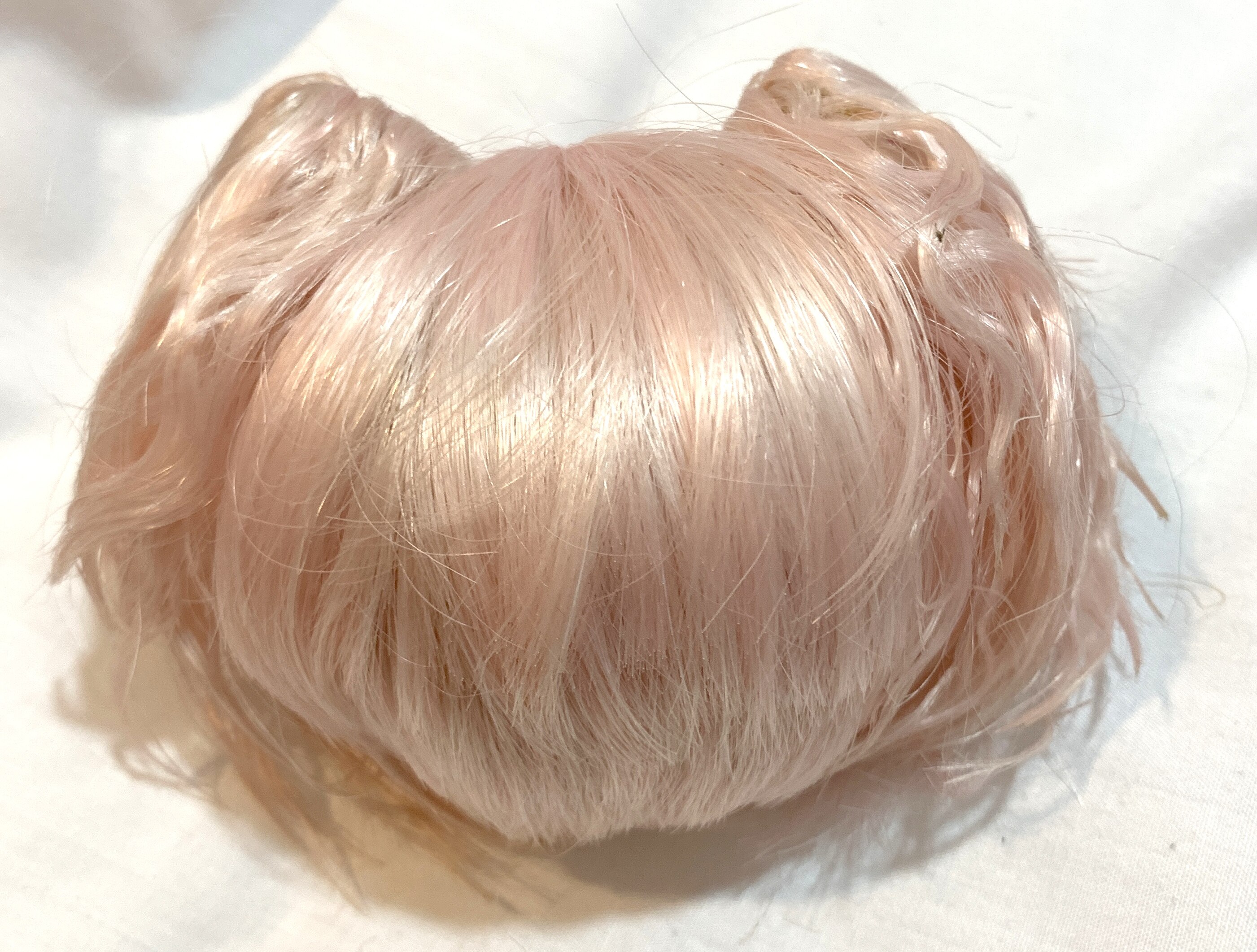 Wig For Dolls MSD size Harpy style short twin Vance type light pink |  Mandarake Online Shop