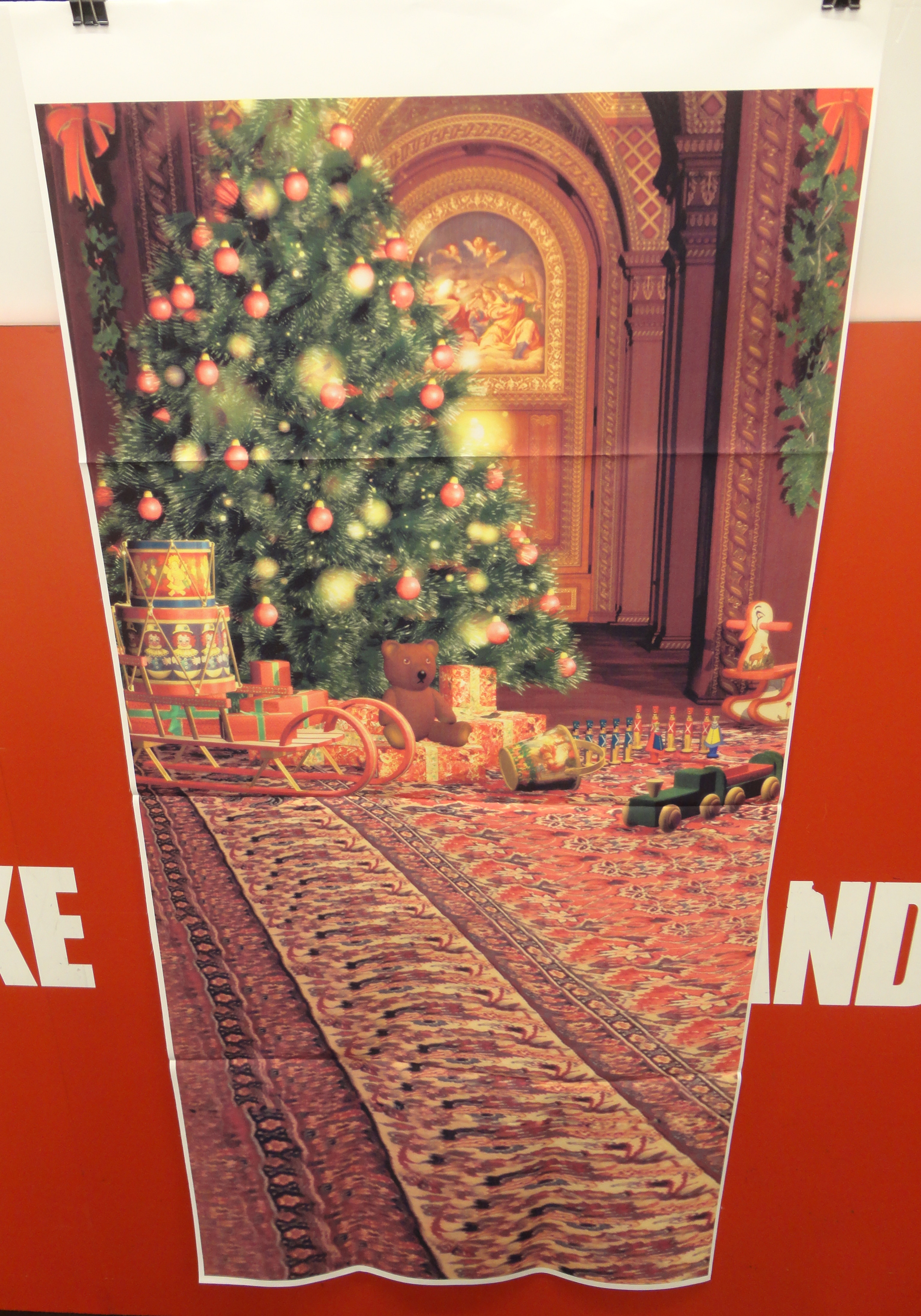 ドール撮影用 背景布 1265mm 605mm クリスマスツリー まんだらけ Mandarake