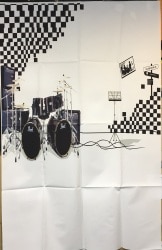 ドール用家具 背景布 バンドセット 約150cm×100cm