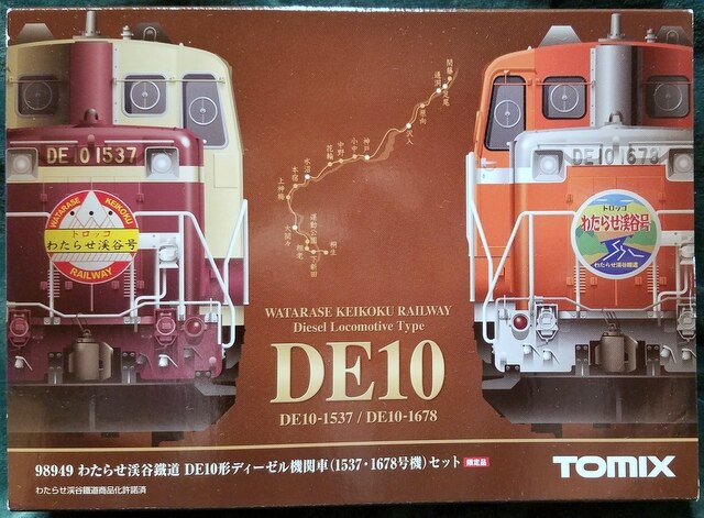 トップ TOMIX 98949 わたらせ渓谷鉄道 DE10形 ディーゼル機関車