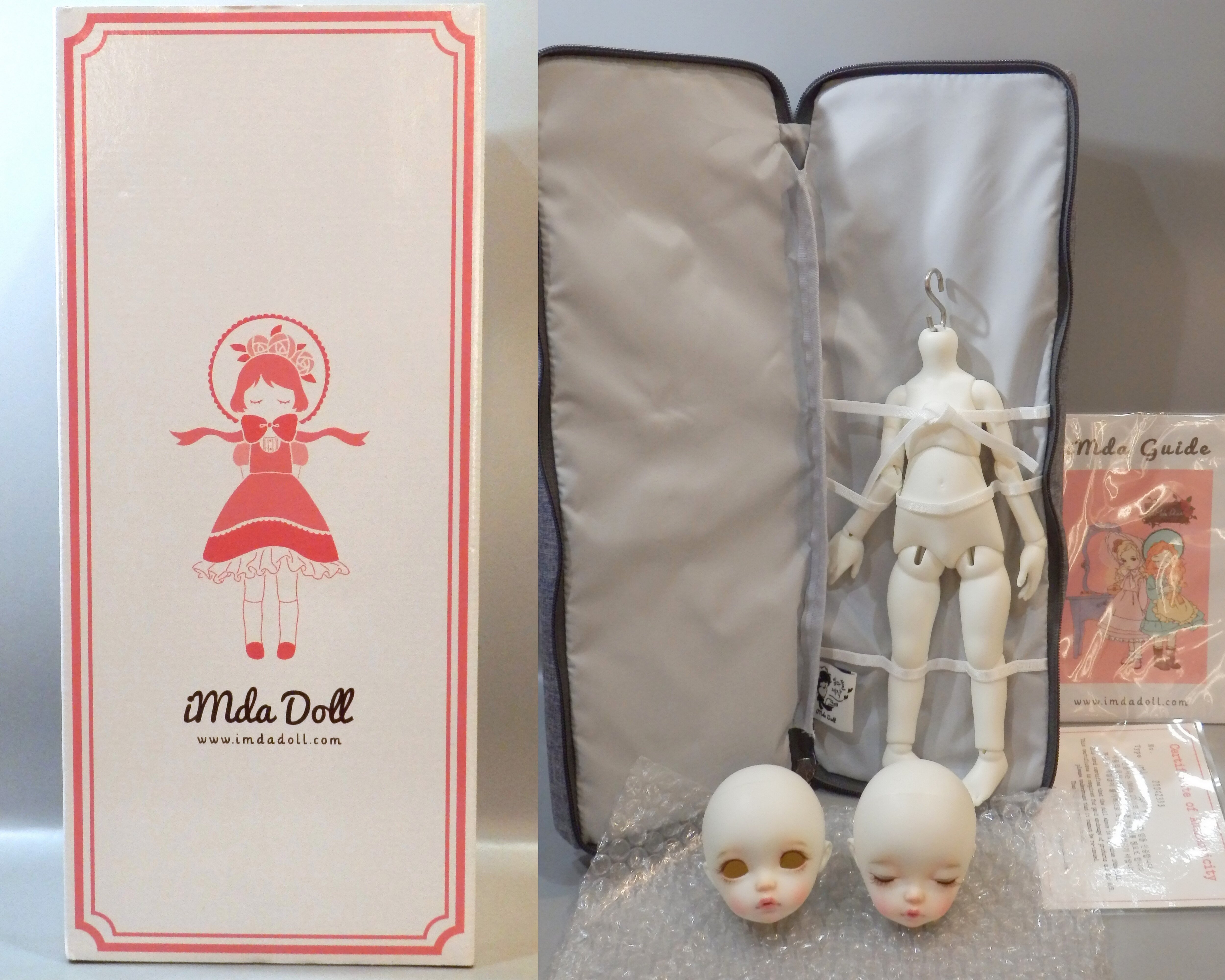 iMda Doll imda3.0 Angelique 2head + 1body / Cream White Skin