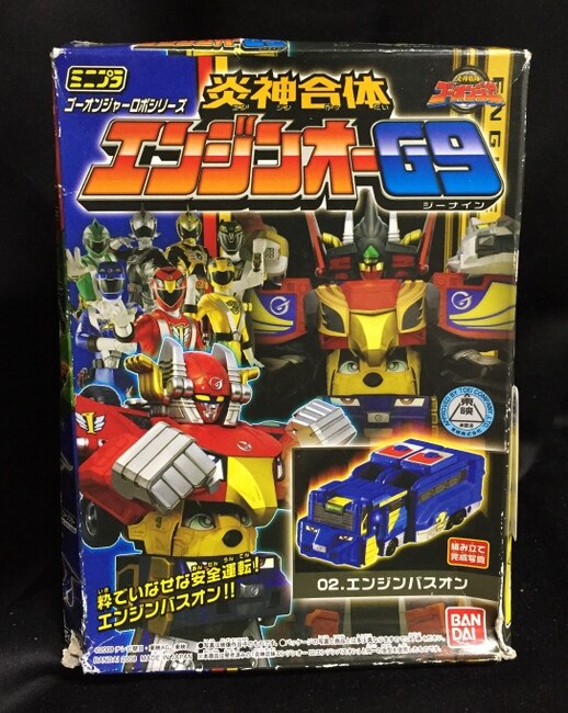 ミニプラ　炎神合体エンジンオーG9 10個入り Amazon.co.jp: 炎神戦隊ゴーオンジャー ミニプラ炎神合体