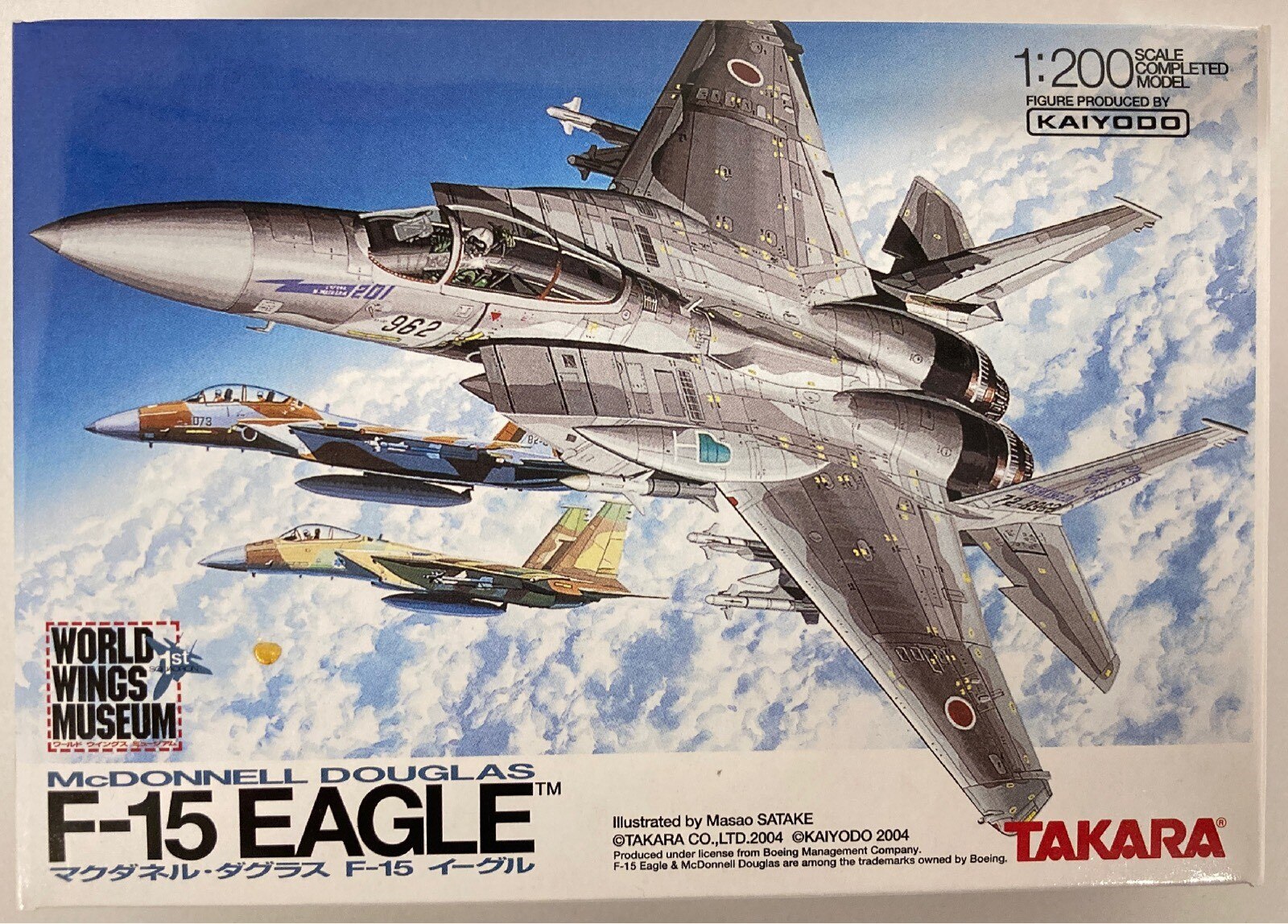 タカラ ワールドウィングスミュージアム 1 200 F-15Jイーグル 人気上昇