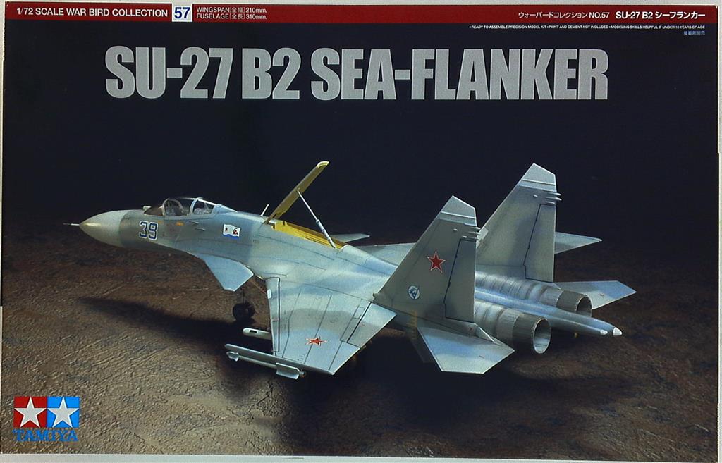 タミヤ 1 72 Su 27 B 2 シーフランカー 57 まんだらけ Mandarake