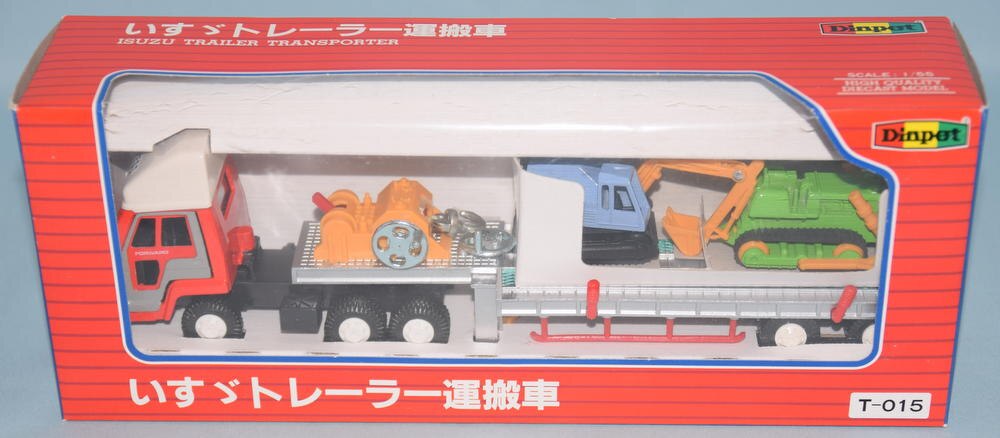 Sega Yonezawa 1/55 Diapet Isuzu trailer truck T015 | Mandarake