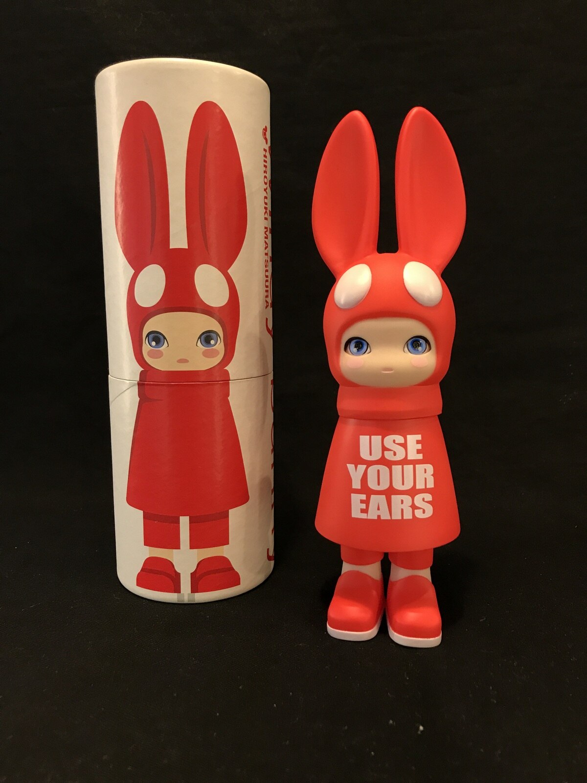 TOKYO ART CROSS × CINRA HIROYUKI MATSUURA Windy Bunny Red USE YOUR
