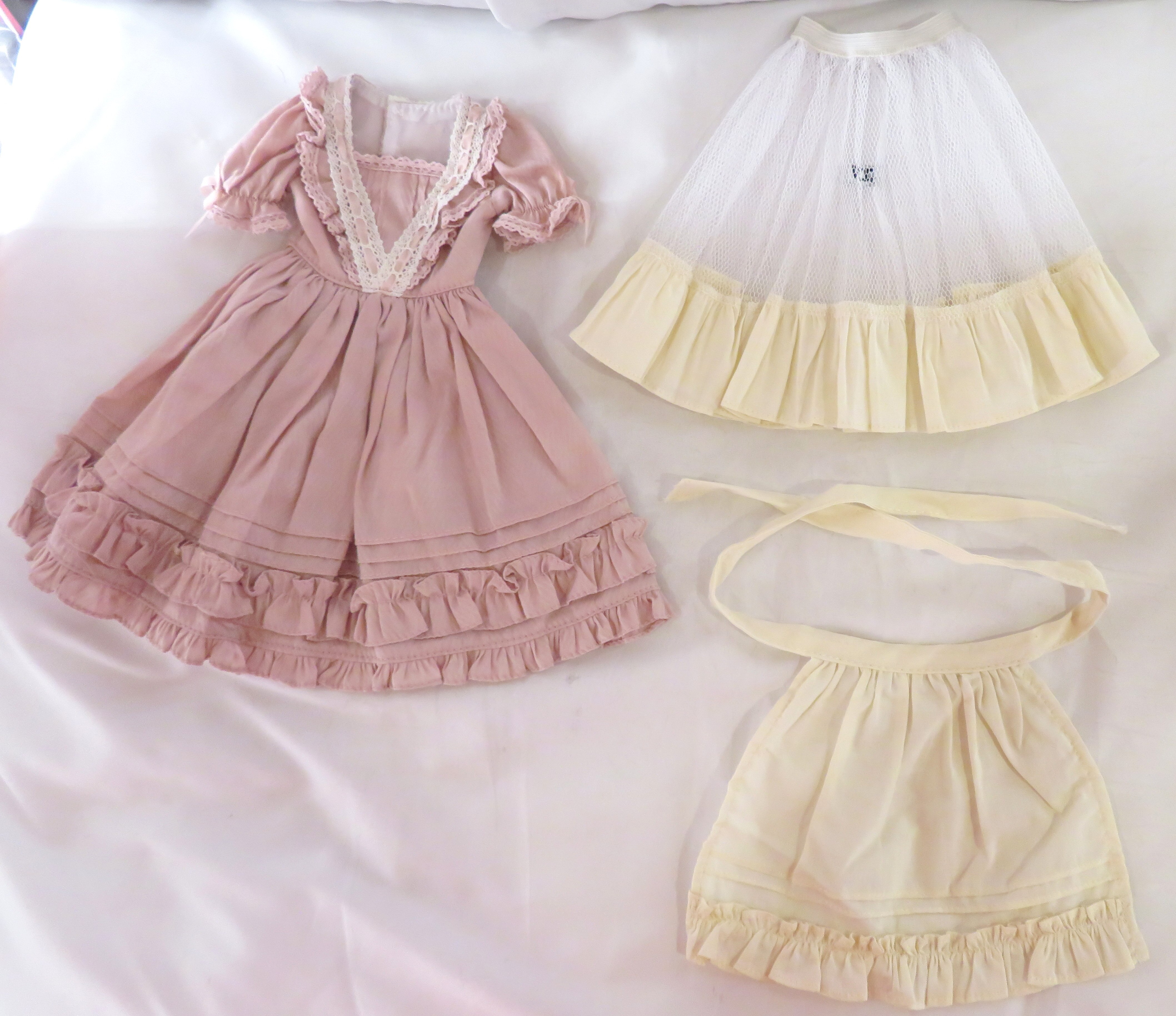 M+V STUDIO ドレス DOLK Auroral dress(White×Pink) 1/3サイズ ドール item details, Yahoo! JAPAN Auction