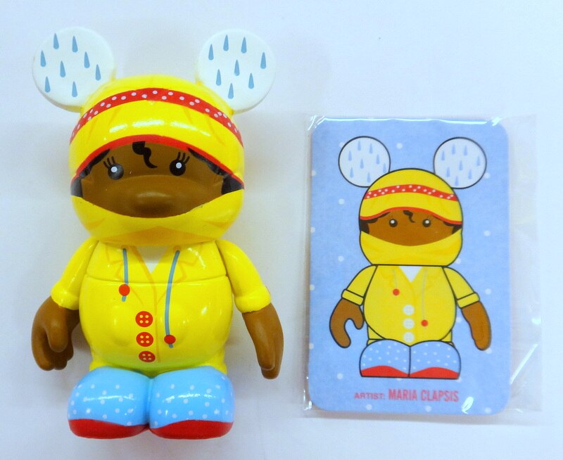 ディズニーストア Vinylmation 3 Cutesters Too イエロー レインコート キッド Merchpunk