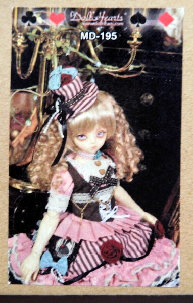 Doll Heart MSDサイズドレスセット MD-195 Pink Alice MSD ver. 欠品