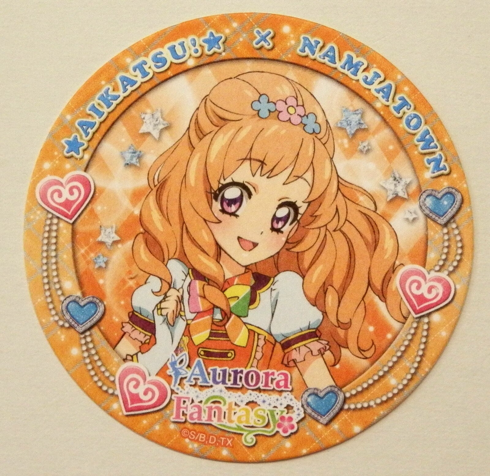 アイカツ Inナンジャタウン フード特典コースター 姫里マリア まんだらけ Mandarake
