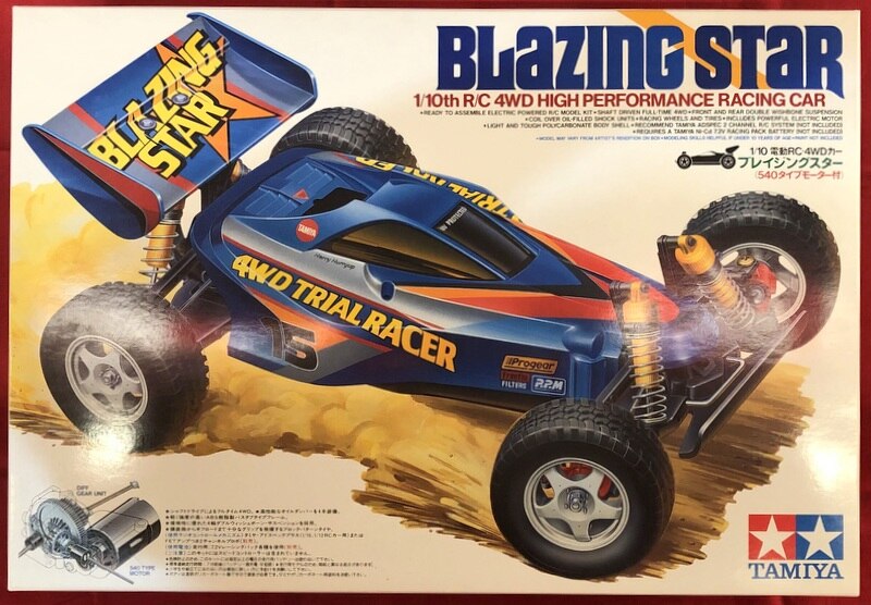 当時物 タミヤ BLAZING STAR DF01 TA01 実働メカ付 ブレイジングスター 