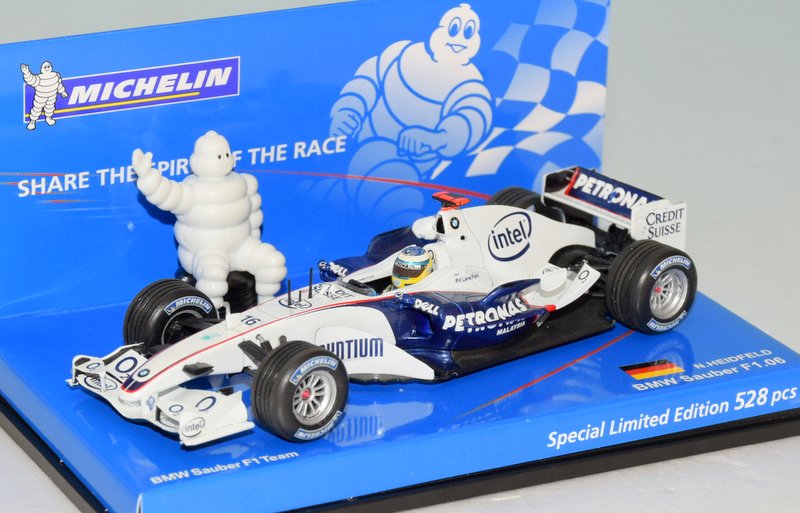 MINICHAMPS 1/43 Michelin Collection BMW Sauber F1.06 N.HEIDFELD