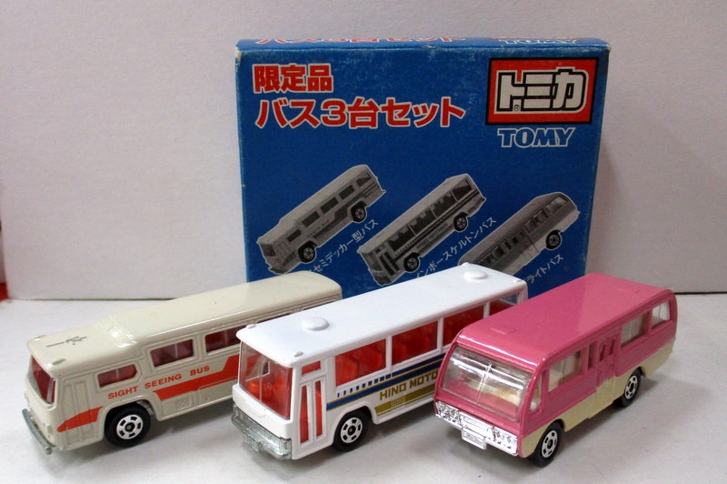 TOMY イトーヨーカドー特注 トミカ 限定品バス3台セット（富士重工
