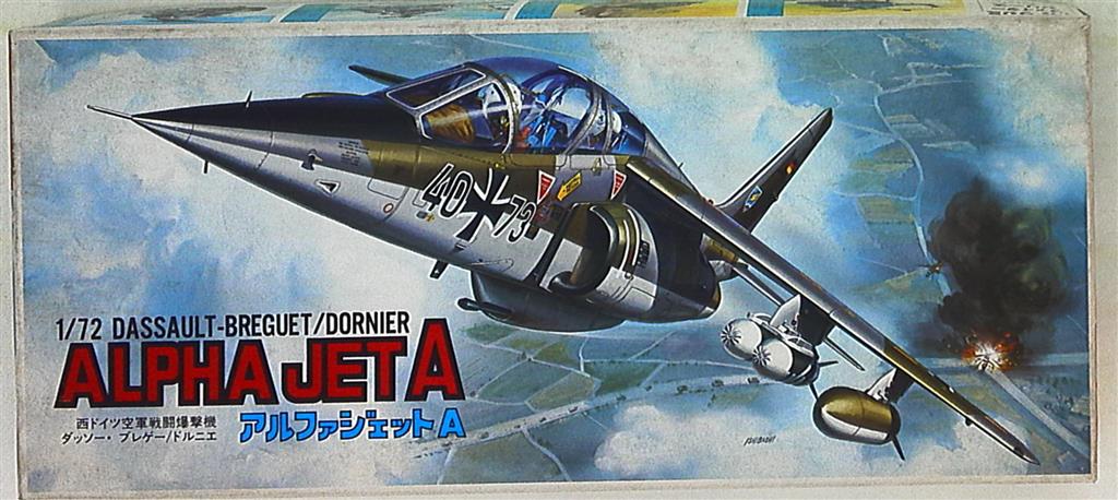 フジミ1/ 72 アルファジェットドイツ空軍仕様完成品筆塗ウェザリング済 