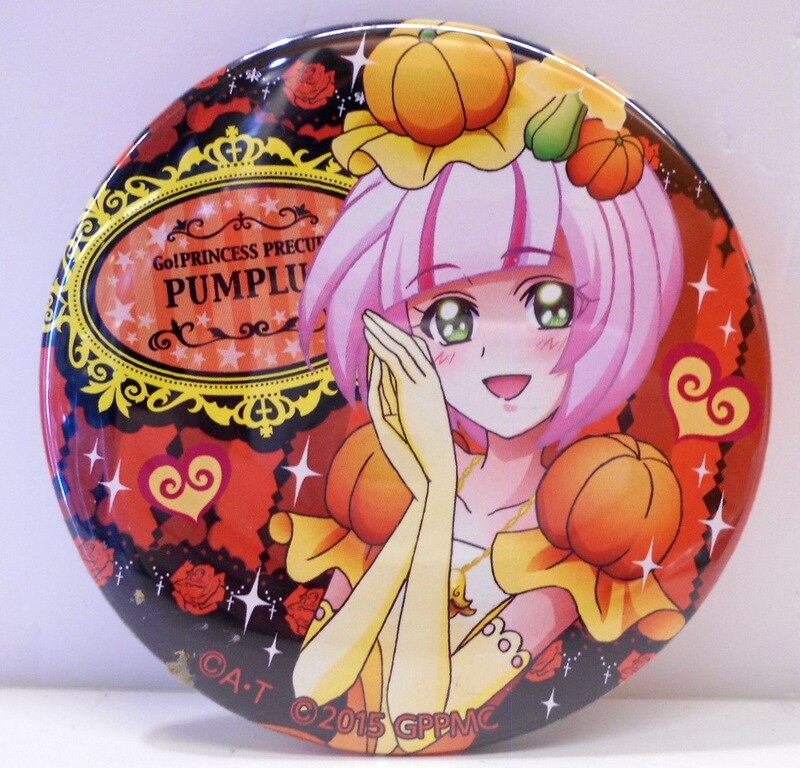東映アニメーション プリティハロウィン缶バッジ Go!プリンセス 