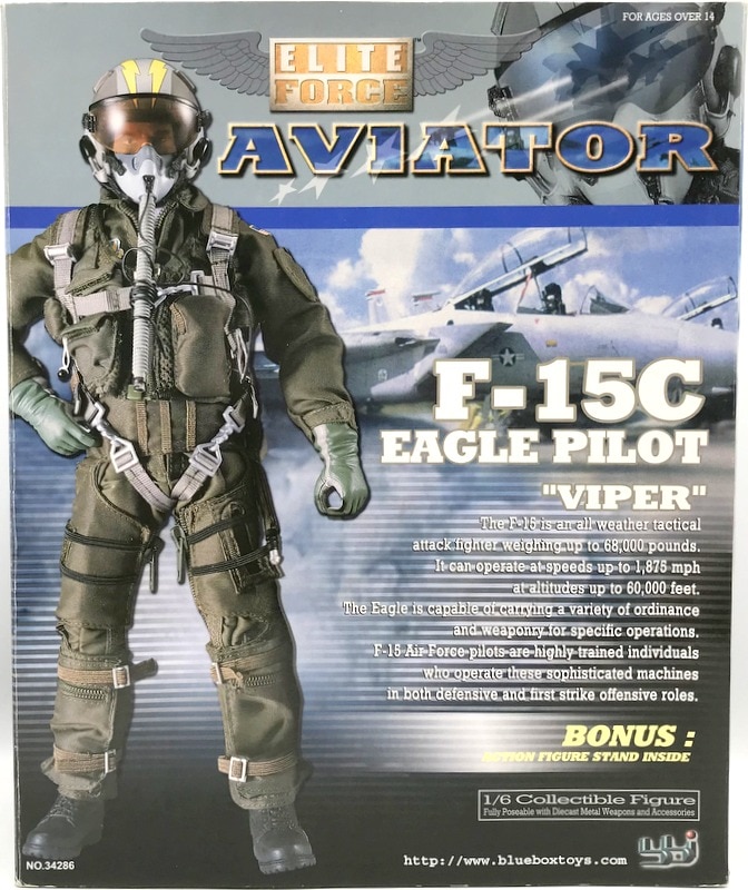 タカラ エリートフォース F-15C EAGLE PILOT/USエアフォースパイロット 