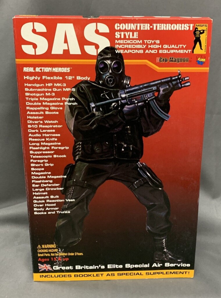 大きな割引 SAS リアルアクションヒーローズ メディコムトイ ...