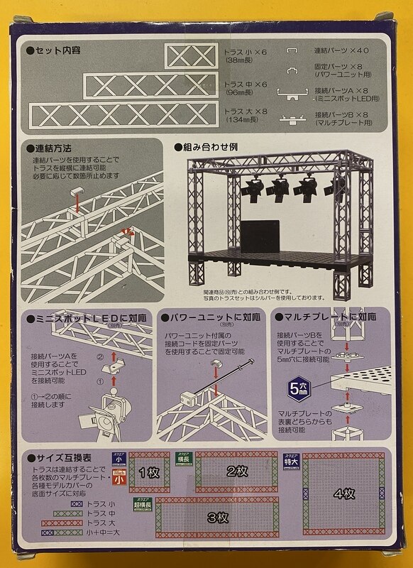 Hobby-based Yellow Submarine Premium Parts Collection truss set