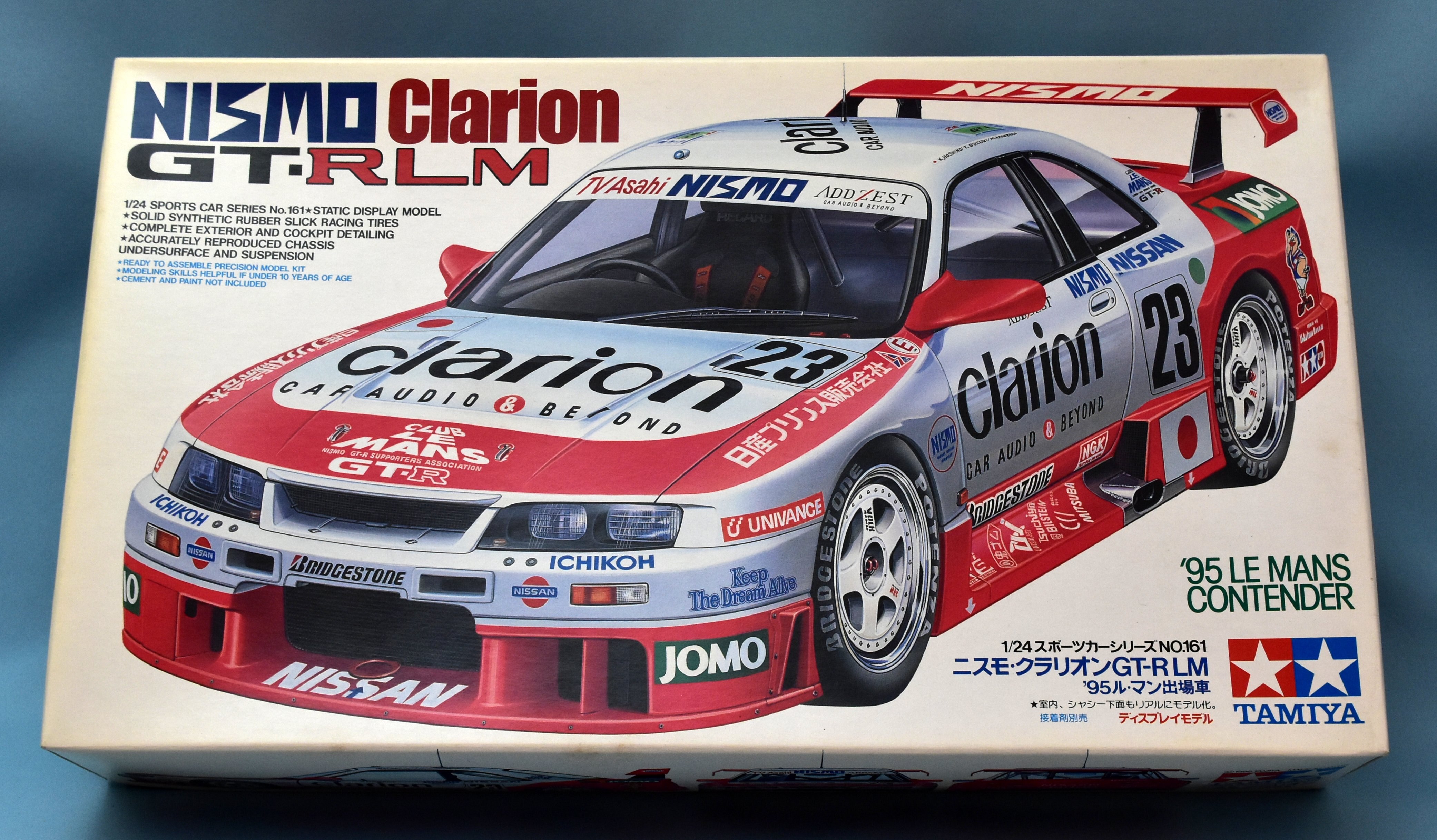 タミヤ 1/24スポーツカーシリーズNo.161 NISMO Clarion GT-R LM '95
