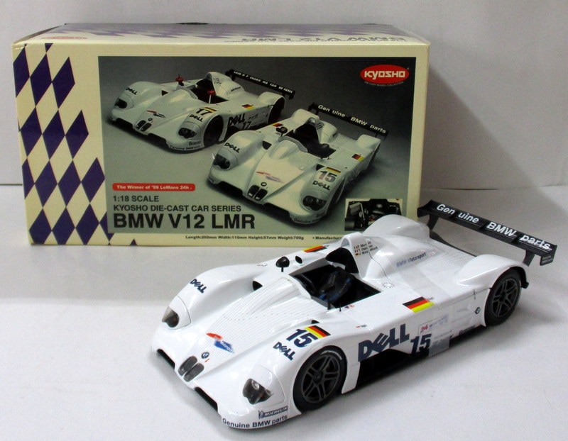 Kyosho 1/18 BMW V12 LMR '99 LeMans Winner No.1 5 W / E