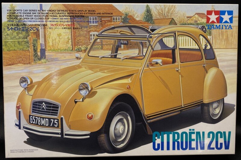 タミヤ 1/24スポーツカーシリーズNo.164 CITROEN 2CV 24164