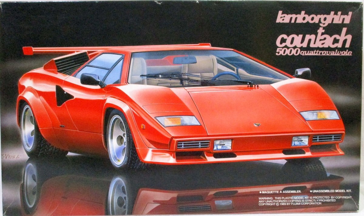 フジミ リアルスポーツカーシリーズNo.60 ランボルギーニカウンタック Amazon | フジミ模型 1/24 RS-60 カウンタックLP400