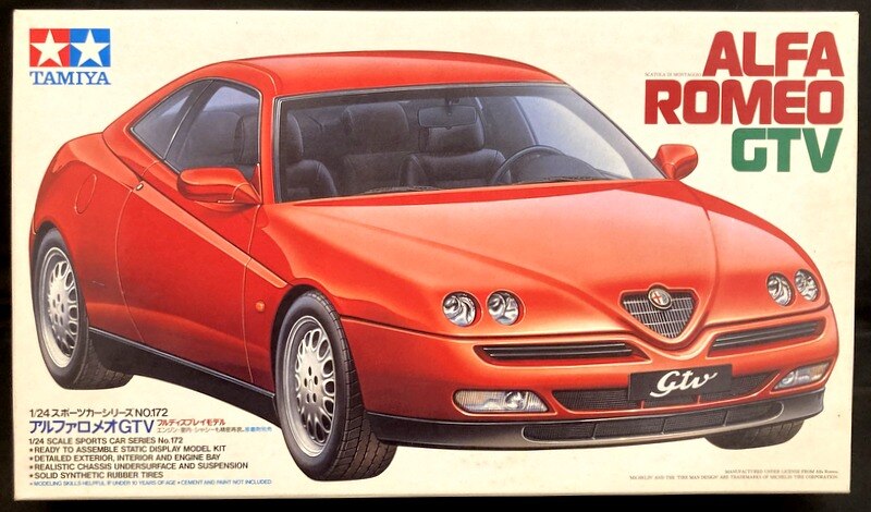 TAMIYA（タミヤ） 1/24 スポーツカーシリーズ No.172 アルファロメオ GTV-