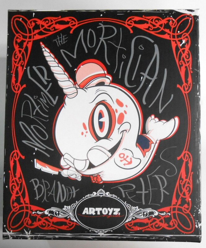 mandarake | artoyz mortimer the mortician by brandt peters aqua